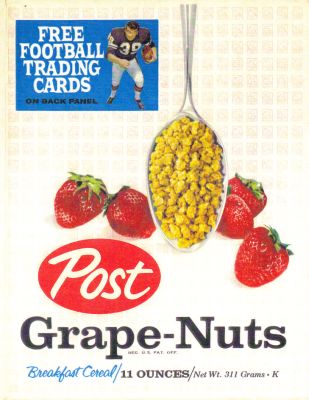 Grape Nuts 11 oz. front panel