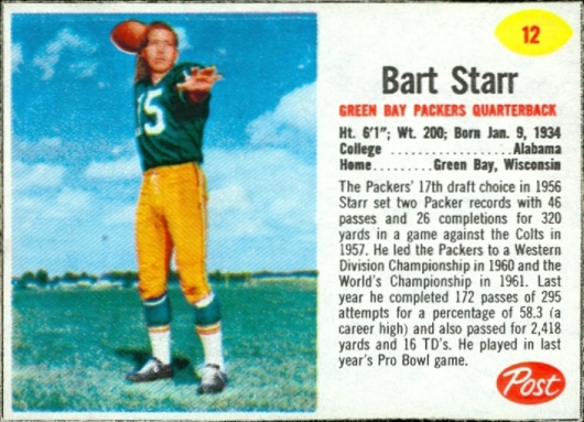 Bart Starr Alpha-Bits 8 oz. 12