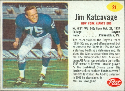 Jim Katcavage Post Toasties 12 oz. Flip-Out Spout 21