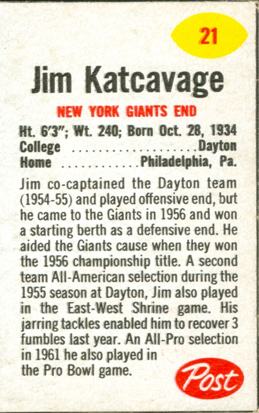 Jim Katcavage Sugar Crisp 14 oz. 21 V2