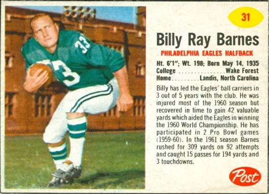 Billy Ray Barnes Top 3 10 oz. 31
