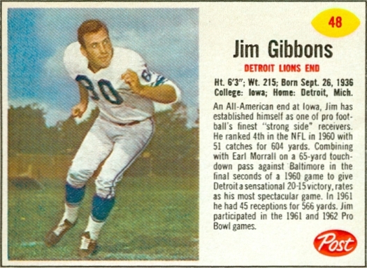 Jim Gibbons Post Tens 48