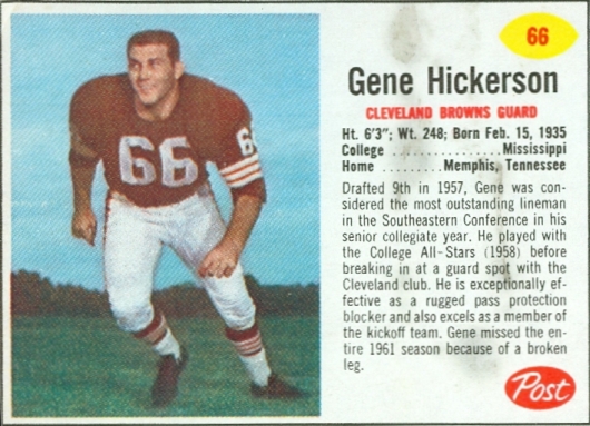 Gene Hickerson Post Tens 66