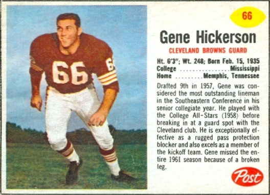 Gene Hickerson Post Toasties 12 oz. Top Flap 66