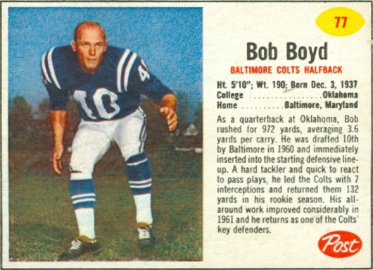 Bob Boyd Post Toasties 12 oz. Top Flap 77