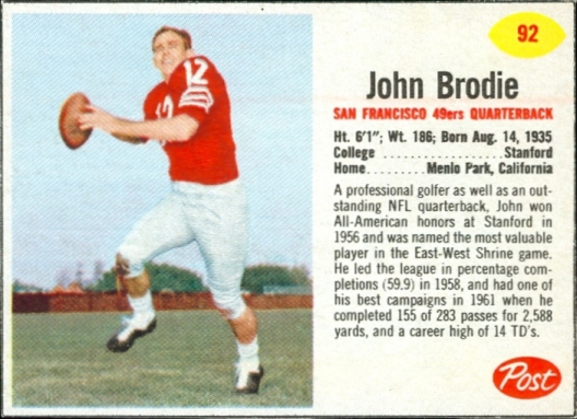 John Brodie Top 3 10 oz. 92
