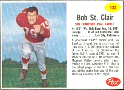Bob St. Clair Post Tens 103