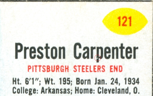 Preston Carpenter Raisin Bran 10 oz. 121 V1