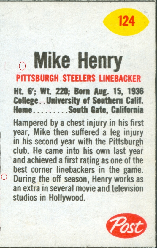 Mike Henry Crispy Critters 8 oz. 124 V1