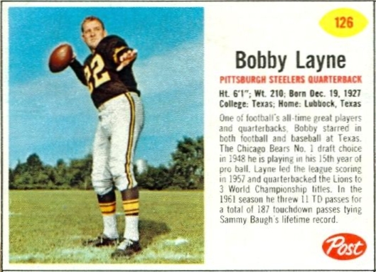 Bobby Layne Sugar Crisp 9 oz. 126