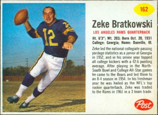 Zeke Bratkowski Bran Flakes 11 oz. 162