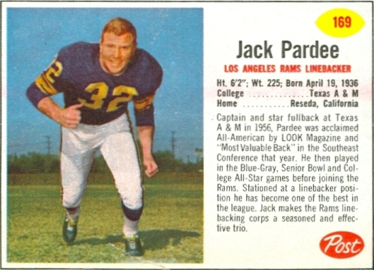 Jack Pardee Post Toasties 8 oz. 169