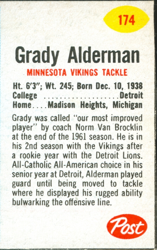 Grady Alderman Raisin Bran 14 oz. 174 V2