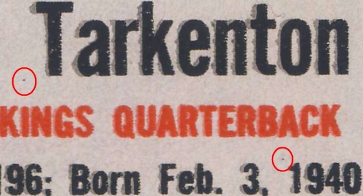 Fran Tarkenton Alpha-Bits 8 oz. 184 V1